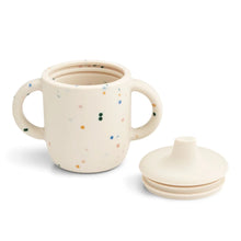 Load image into Gallery viewer, Liewood / Neil / Sippy Cup / Splash Dots - Sea Shell