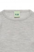 Load image into Gallery viewer, FUB / KID / Rib Blouse / Light Grey