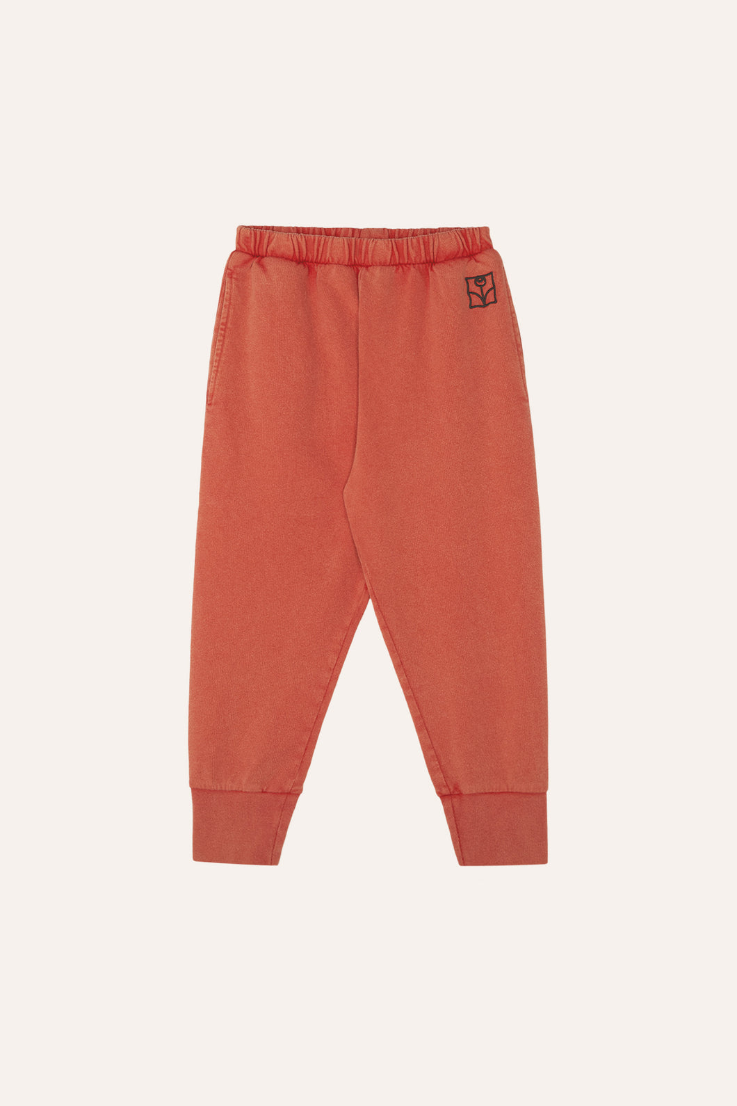 The Campamento / KID / Jogging Trousers / Red Washed