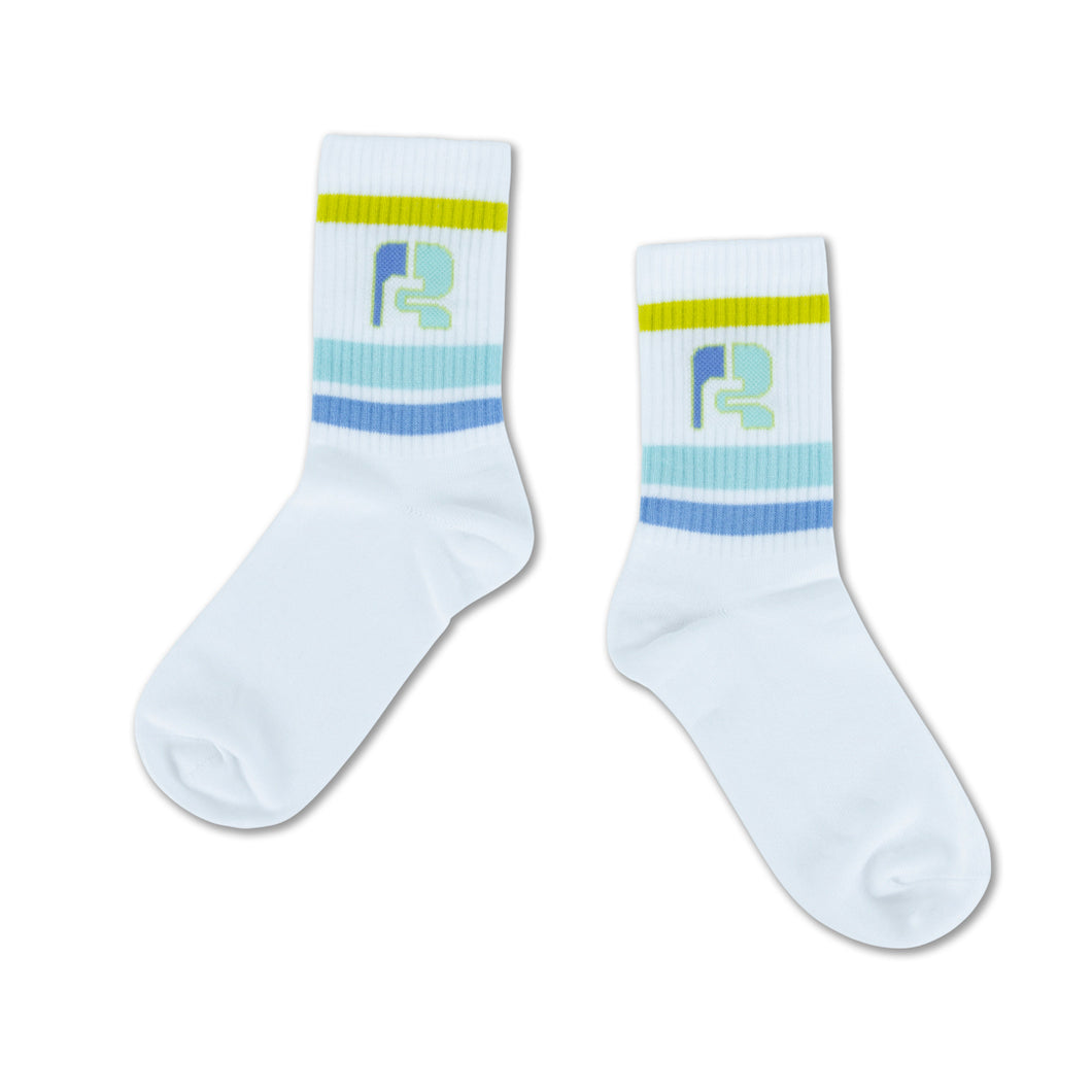 Repose AMS / Sporty Socks / Logo R White