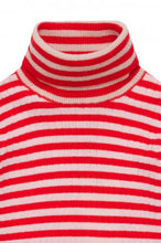 Load image into Gallery viewer, FUB / KID / Rollneck Blouse / Red Rose