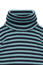 Load image into Gallery viewer, FUB / KID / Rollneck Blouse / Navy Teal