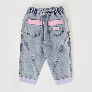 Goldie + Ace / Denim Pants / Pastel Pop Nora