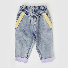 Load image into Gallery viewer, Goldie + Ace / Denim Pants / Pastel Pop Nora