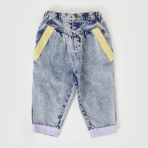 Goldie + Ace / Denim Pants / Pastel Pop Nora