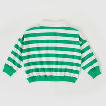 Load image into Gallery viewer, Goldie + Ace / Longsleeve T-Shirt / Wide Stripe Rugby