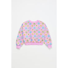 Load image into Gallery viewer, Maison Mangostan / Sweatshirt / Quilted Postcard