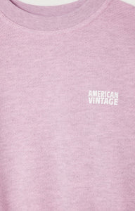 American Vintage / Sweatshirt / Doven / Satin Surteint