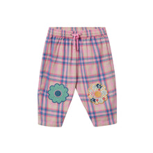 Load image into Gallery viewer, Goldie + Ace / Pants / Pink Plaid Knee Patch Kit