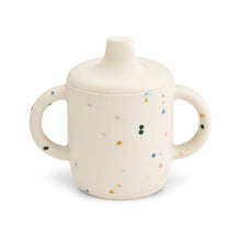 Load image into Gallery viewer, Liewood / Neil / Sippy Cup / Splash Dots - Sea Shell