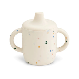 Liewood / Neil / Sippy Cup / Splash Dots - Sea Shell