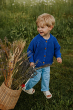 Load image into Gallery viewer, Yuki / Raglan Cardigan / Blueberry