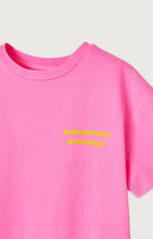 Load image into Gallery viewer, American Vintage / T-Shirt / Fizvalley / Rose Fluo