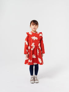 Bobo Choses / KID / Ruffle Dress / Freedom Bird AO