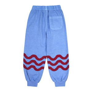 Jellymallow / Wave Pigment Lounge Pants / Blue
