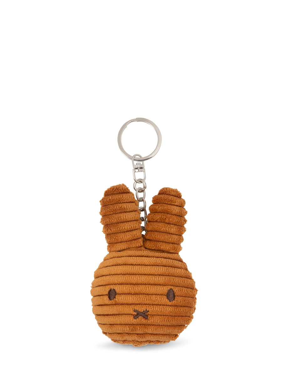 Bon Ton Toys / Miffy Flat Keychain Corduroy / Cinnamon