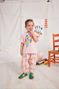 Bobo Choses / BABY / Ruffle T-Shirt / Fireworks