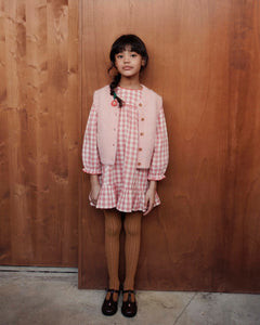 Emile et Ida / KID / Dress /  Vichy Gaze