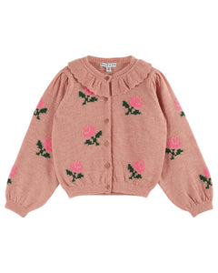 Emile et Ida / KID / Cardigan / Fleurs