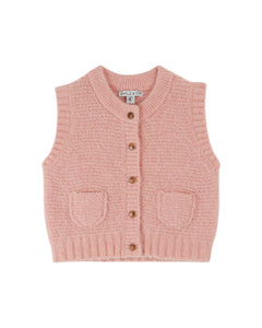 Emile et Ida / KID / Cardigan / Sans Manches