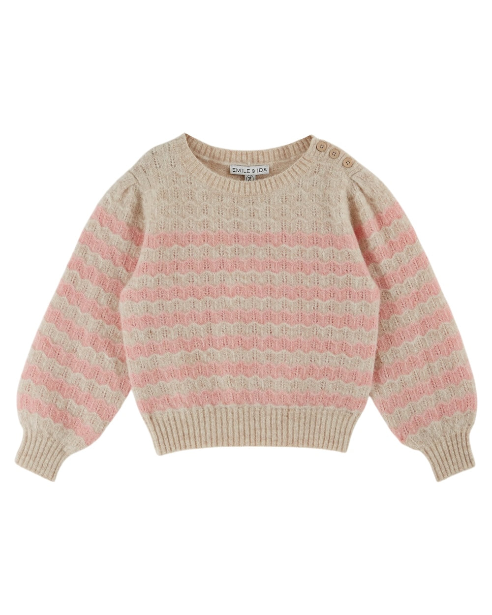 Emile et Ida / KID / Pullover / Vague