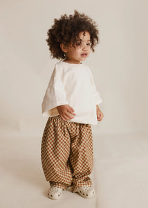 Claude & Co / Trousers /  Brick Check Trouser