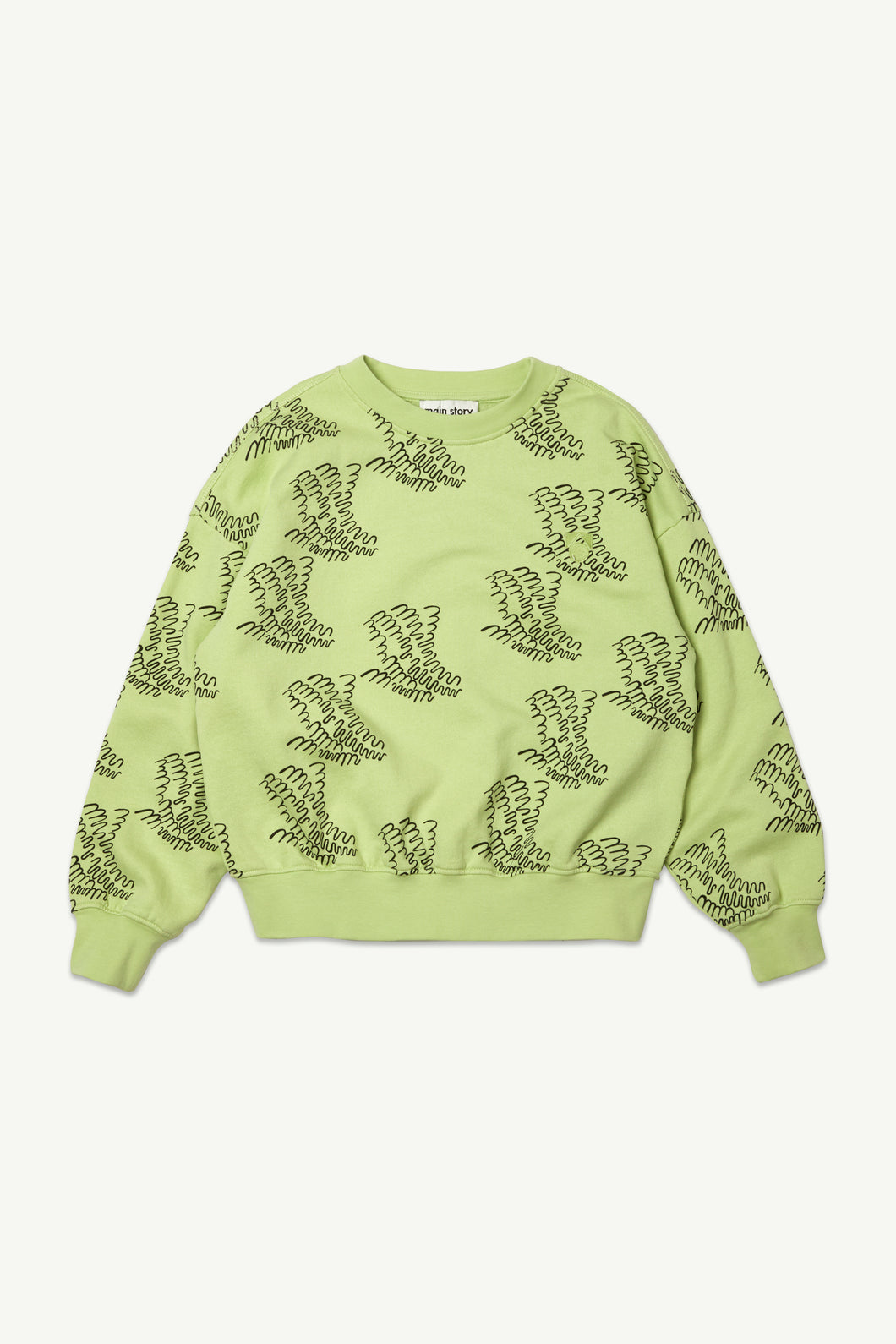 Main Story / Bubble Sweatshirt / Lily Green