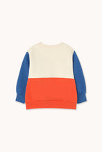 Load image into Gallery viewer, Tinycottons / KID / Color Block Sweatshirt / Red