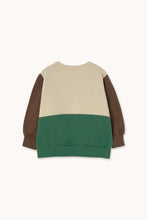 Load image into Gallery viewer, Tinycottons / KID / Color Block Sweatshirt / Green
