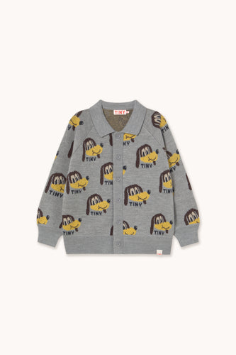 Tinycottons / KID / Dogs Cardigan