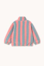 Load image into Gallery viewer, Tinycottons / KID / Stripes Sherpa Sweatshirt / Pink