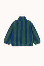 Load image into Gallery viewer, Tinycottons / KID / Stripes Sherpa Sweatshirt / Blue