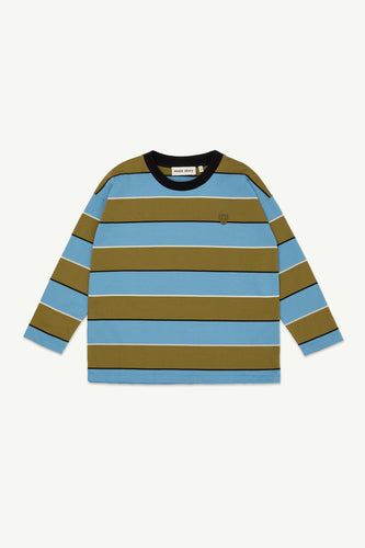 Main Story / Long Sleeve Tee / Tapenade Stripe