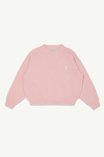 Main Story / Rib Sweater / Pale Pink