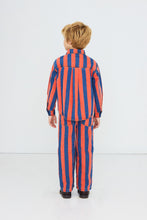 Load image into Gallery viewer, Tinycottons / KID / Denim Shirt / Red Stripes