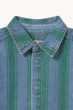 Load image into Gallery viewer, Tinycottons / KID / Denim Shirt / Retro Stripes