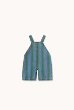 Load image into Gallery viewer, Tinycottons / BABY / Denim Dungaree / Retro Stripes