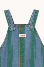 Load image into Gallery viewer, Tinycottons / BABY / Denim Dungaree / Retro Stripes