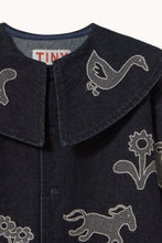 Load image into Gallery viewer, Tinycottons / KID / Dress / Horses &amp; Flowers Denim