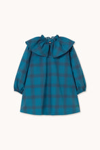 Load image into Gallery viewer, Tinycottons / KID / Dress / Blue Check Poplin