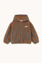 Load image into Gallery viewer, Tinycottons / KID / Hoodie / Lines Sherpa