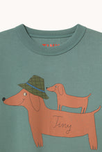 Load image into Gallery viewer, Tinycottons / KID / Sweater / Two Dogs Graphic