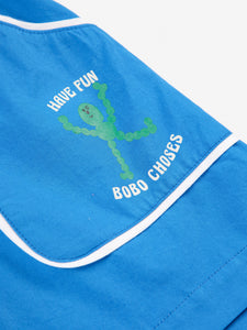 Bobo Choses / KID / B-side / Shorts / Mr. Have Fun woven bermuda