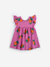 Load image into Gallery viewer, Bobo Choses / BABY / Dress / Tangerine AO Ruffled