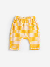 Load image into Gallery viewer, Bobo Choses / BABY / Harem Pants / Yellow Stripes Terry Cloth