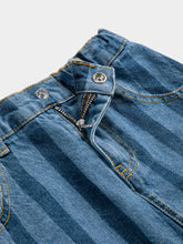 Load image into Gallery viewer, Bobo Choses / KID / Skirt / Pickles The Dog Striped Denim