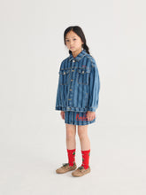 Load image into Gallery viewer, Bobo Choses / KID / Skirt / Pickles The Dog Striped Denim
