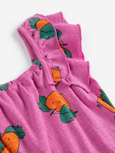 Load image into Gallery viewer, Bobo Choses / KID / Dress / Tangerine AO Ruffled