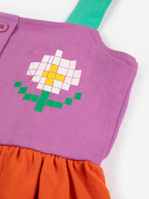 Load image into Gallery viewer, Bobo Choses / KID / Dress / Pixel Daisy Color Block Woven