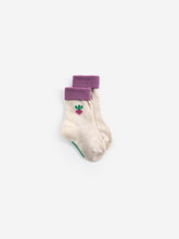 Load image into Gallery viewer, Bobo Choses / Short Socks / Pixel Sugar Beet Pack x2